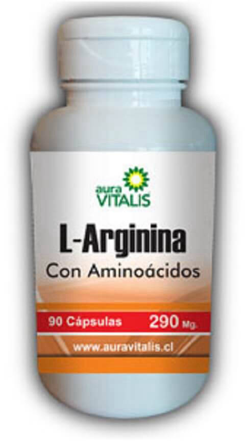 Foto L-Arginina con aminoacidos 290 mg