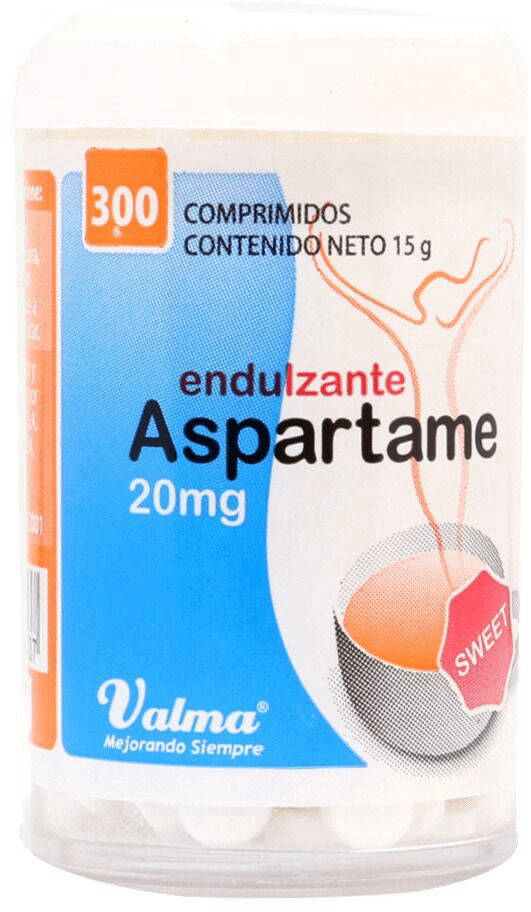 Foto Aspartamo Sweet comprimidos 20 mg