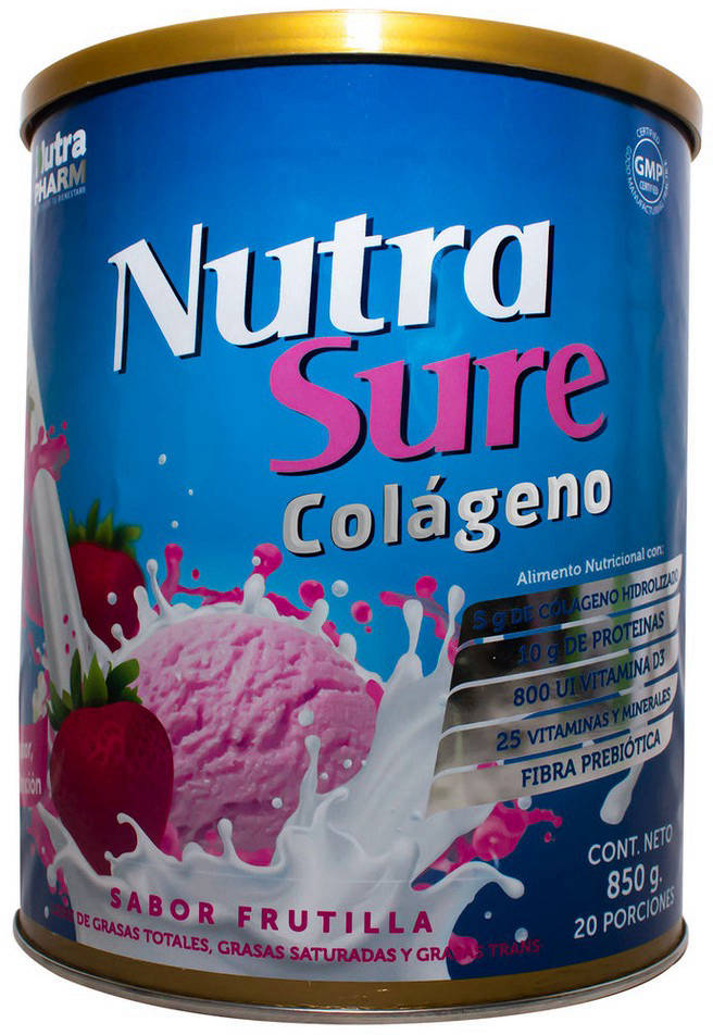 Foto Nutrasure colágeno frutilla