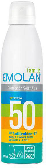 Foto Protector Solar Spray Familia SPF 50