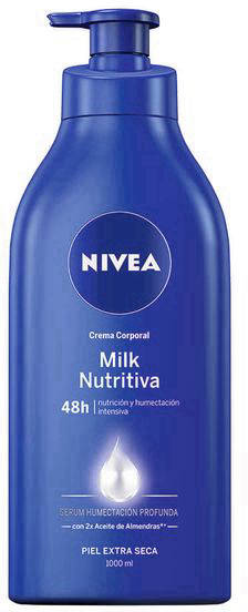 Foto Crema Corporal Milk Nutritiva Piel Extra Seca