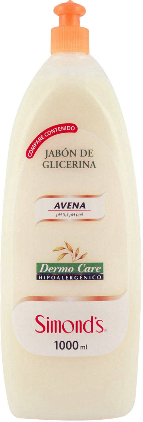 Foto Jabon Liquido Hipoalergenico Dermo Care Avena
