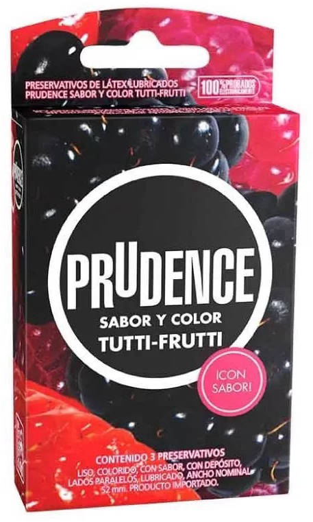 Foto Preservativos Sabor y Color Tutti Frutti