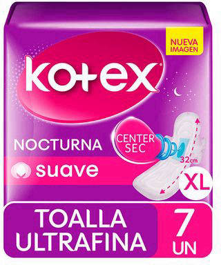 Foto Toalla Higienica Nocturna XL Ultrafina Suave con Alas
