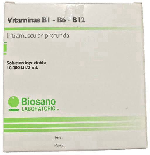 Foto Vitaminas B1, B6, B12