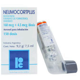 neumocortplus 160 4 5 x 150 dosis