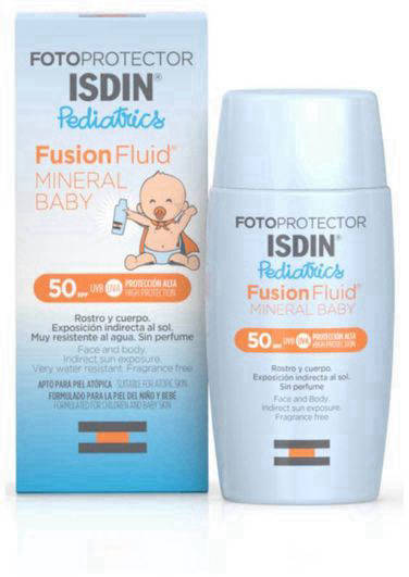 Foto Fotoprotector Pediatrics Fusion Fluid Mineral Baby Spf50