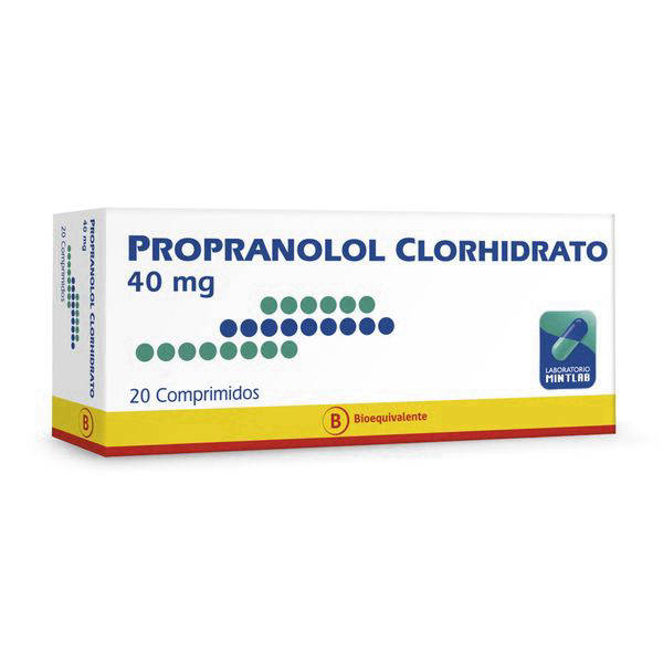 Foto Propranolol Clorhidrato