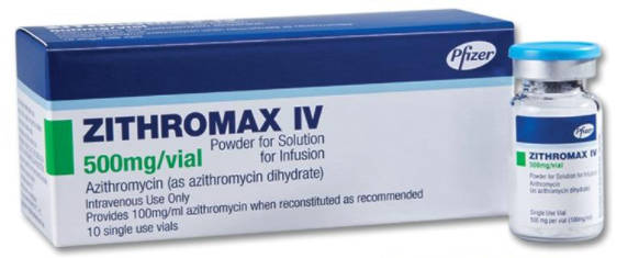 azithromycin 500 mg vial