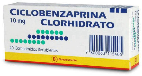 Foto Ciclobenzaprina Clorhidrato